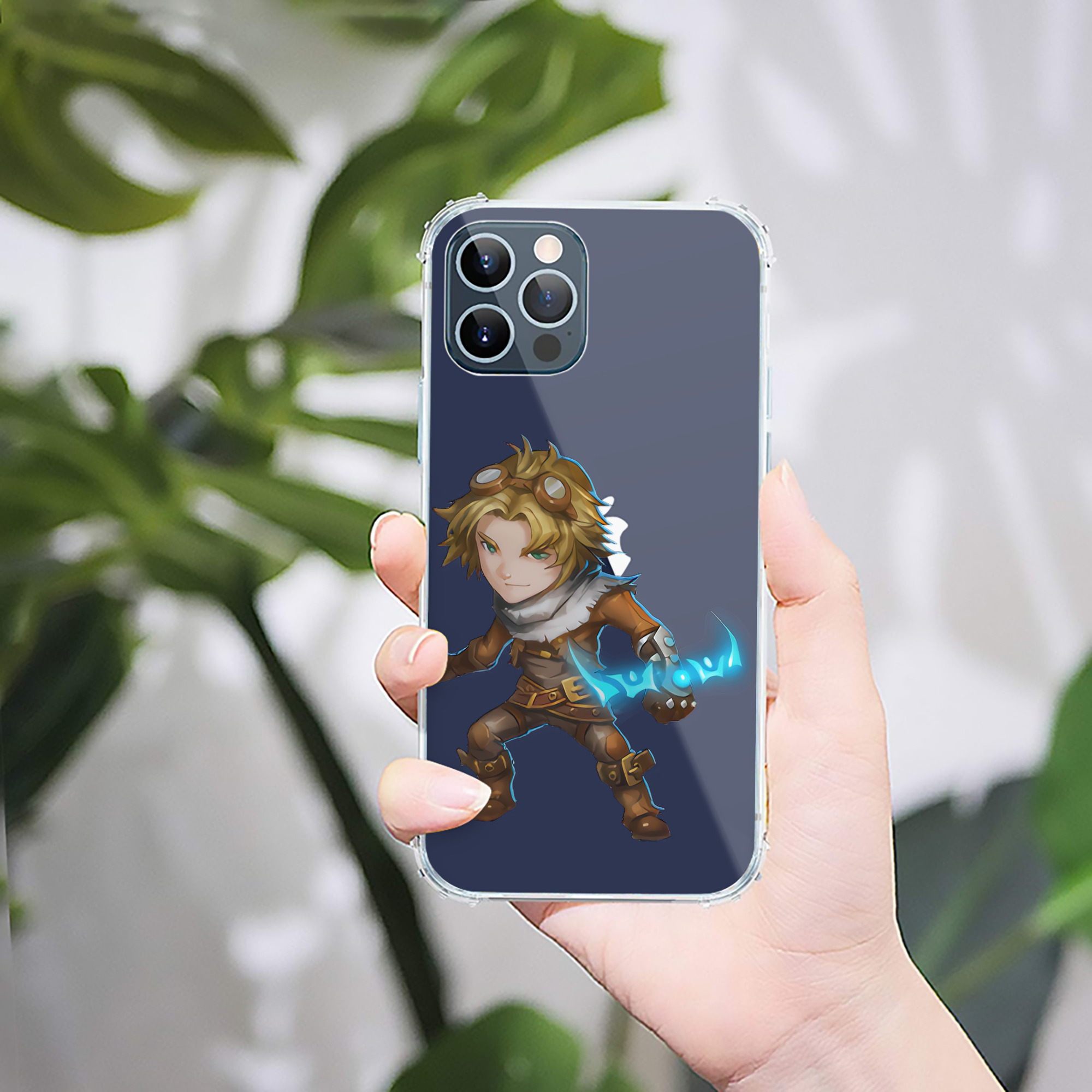 （画像用） リーグ・オブ・レジェンド League of Legends LOL 【iPhone 12シリーズ対応】透明スマホケース（クリアソフトケース）